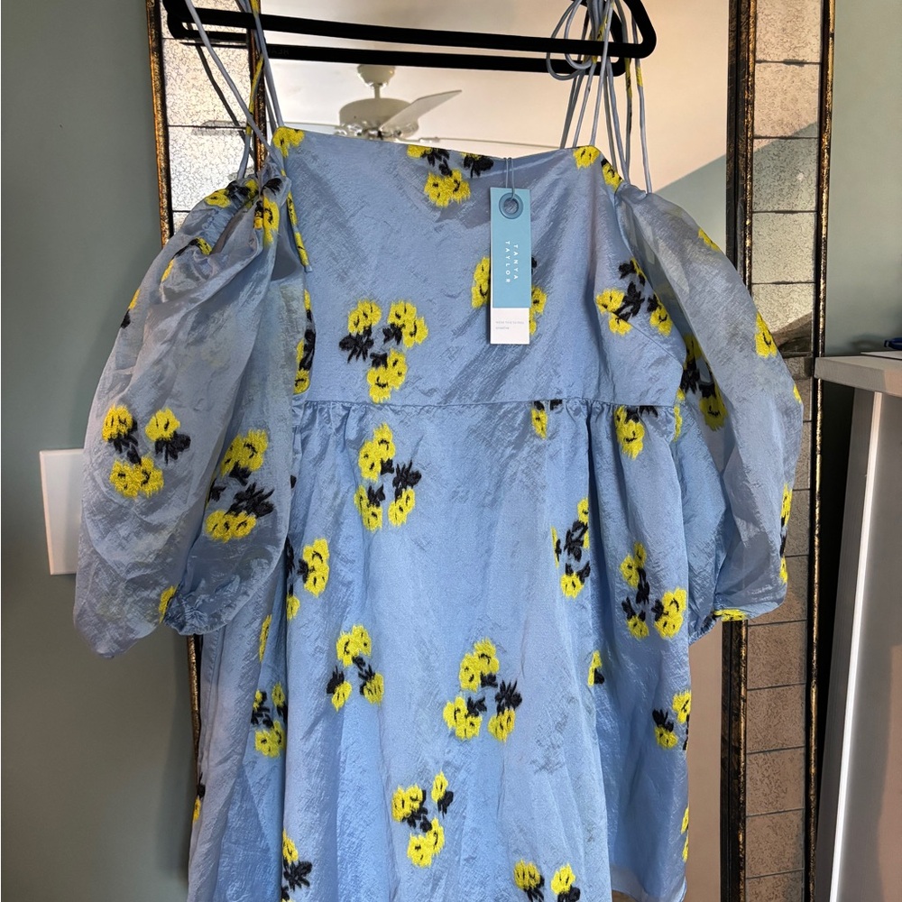 Tanya Taylor Marisa off shoulder dress